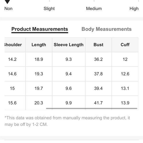 Medium Wash Puff Sleeve Button up Denim Jean Jacket - Picture 9 of 9